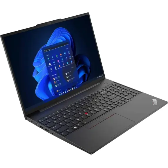LAPTOP BUSINESS 16" LENOVO THINKPAD E16 GEN 1, GRAPHITE BLACK, INTEL CORE I5-1335U, 16GB/512GB, FARA SO
