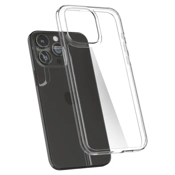 HUSA SPIGEN IPHONE 15 PRO MAX AIRSKIN HYBRID, CRYSTAL CLEAR