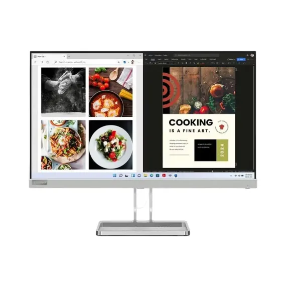 23,8" МОНИТОР LENOVO L24I-40, IPS 1920X1080 FHD, CLOUD GREY