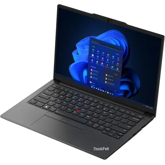 LAPTOP BUSINESS 14" LENOVO THINKPAD E14 GEN 5, GRAPHITE BLACK, INTEL CORE I7-1355U, 16GB/512GB, FARA SO
