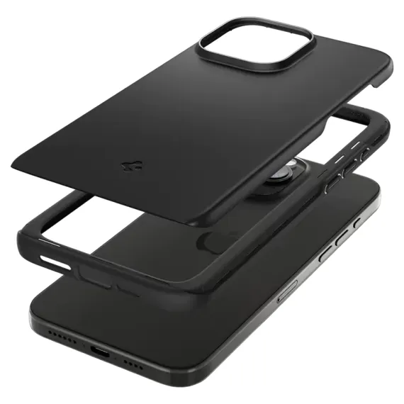 HUSA SPIGEN IPHONE 15 THIN FIT, NEGRU