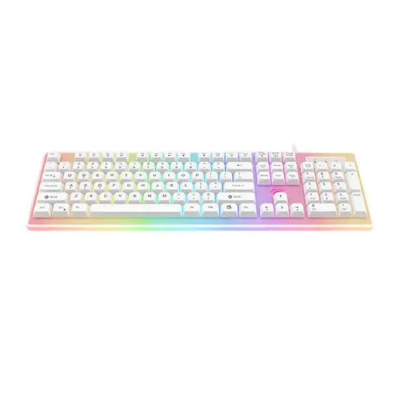 КЛАВИАТУРА HAVIT KB876L, ПРОВОДНОЕ, БЕЛЫЙ