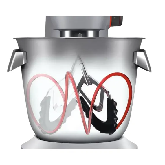 КУХОННЫЙ КОМБАЙН BOSCH MUM9BX5S22, СЕРЕБРИСТЫЙ