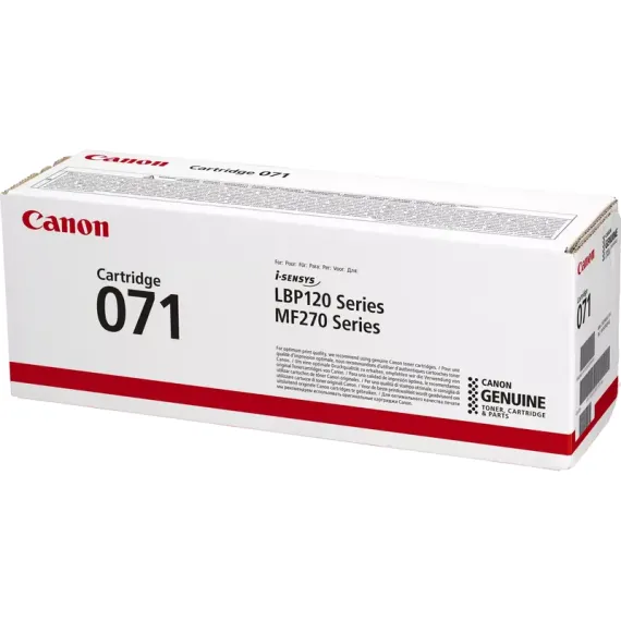 ЛАЗЕРНЫЙ КАРТРИДЖ CANON LASER CARTRIDGE CRG-071, ЧЁРНЫЙ