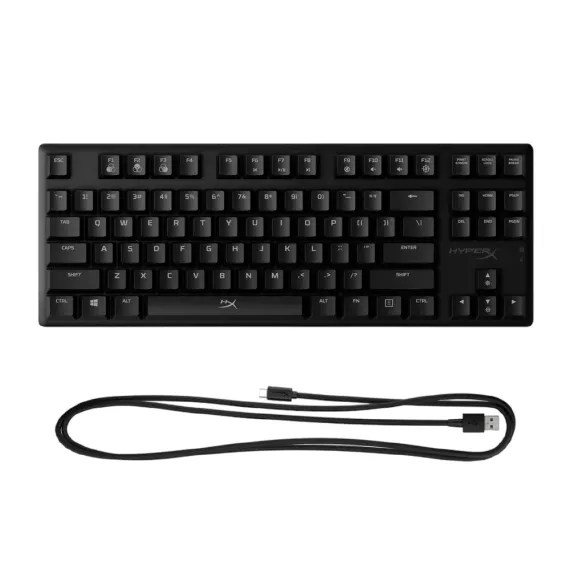 TASTATURA HYPERX ALLOY ORIGINS CORE, CU FIR, NEGRU