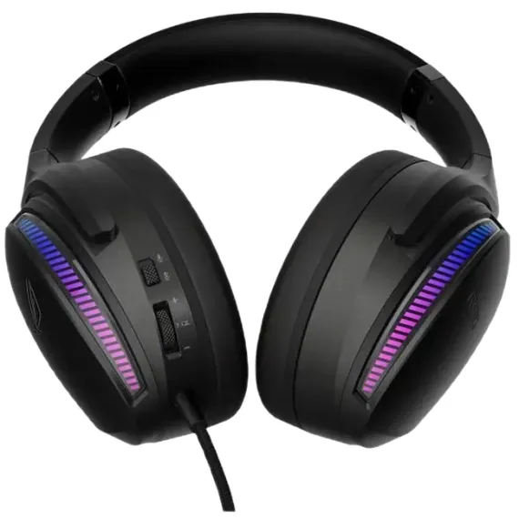ИГРОВАЯ ГАРНИТУРА ASUS ROG FUSION II 300, ПРОВОДНОЙ АНАЛОГОВЫЙ, ЧЁРНЫЙ