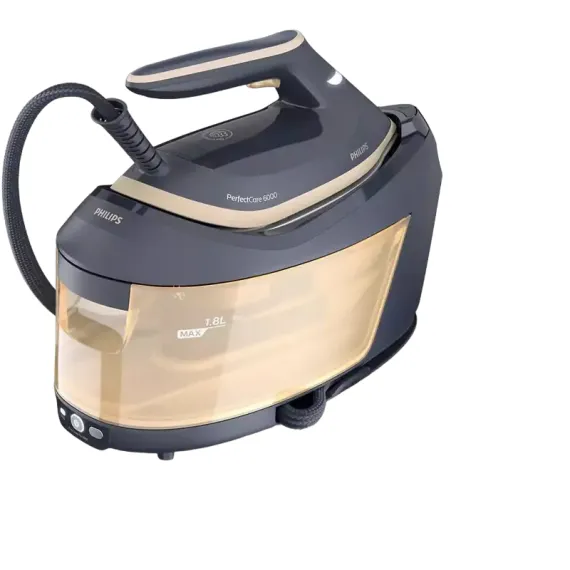 УТЮГ С ПАРОГЕНЕРАТОРОМ PHILIPS PSG6066/20, 2400ВТ, СИНИЙ | ЗОЛОТОЙ