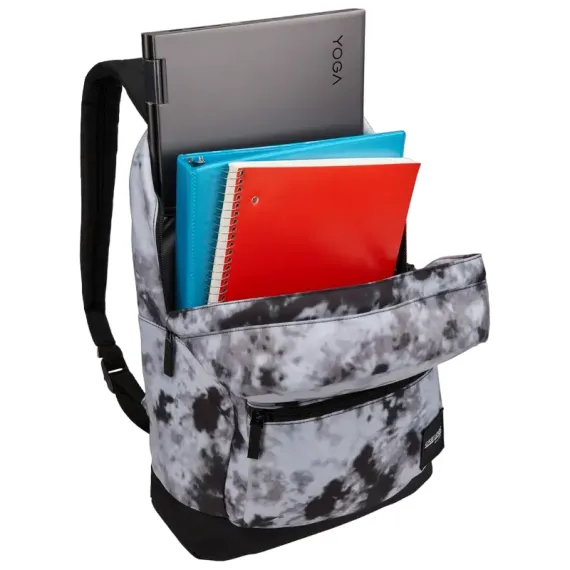 РЮКЗАК CASELOGIC COMMENCE, 15.6", ПОЛИЭСТЕР 1200D, ЧЕРНЫЙ | БЕЛЫЙ