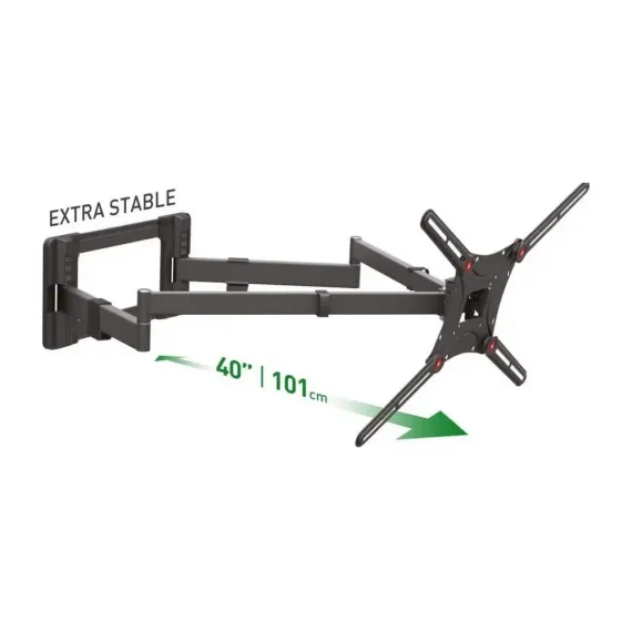 НАСТЕННОЕ КРЕПЛЕНИЕ ДЛЯ ТЕЛЕВИЗОРА BARKAN BM464XL, ЧЁРНЫЙ