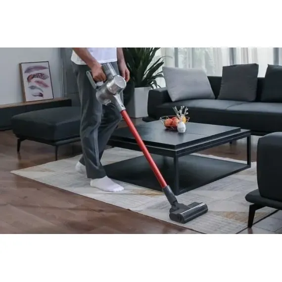 ВЕРТИКАЛЬНЫЙ ПЫЛЕСОС XIAOMI T20, КРАСНЫЙ | СЕРЕБРИСТЫЙ