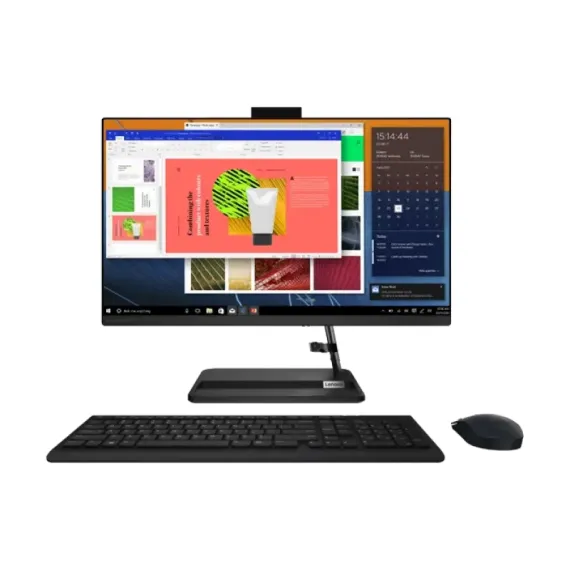 МОНОБЛОК LENOVO IDEACENTRE 3 27ALC6, 27", AMD RYZEN 5 7530U, 16ГБ/512ГБ, БЕЗ ОС, ЧЁРНЫЙ