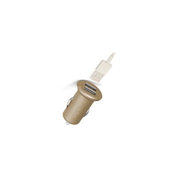 SBS MINI CAR CHARGER GOLD