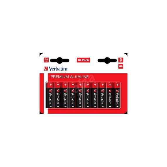 VERBATIM ALCALINE BATTERY AAA 10PCS