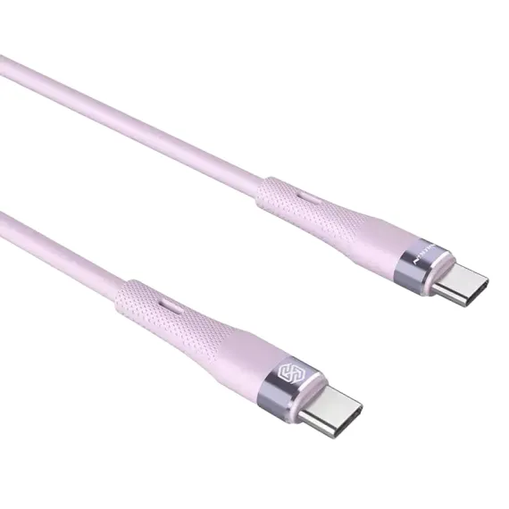 ЗАРЯДНЫЙ КАБЕЛЬ NILLKIN TYPE-C TO TYPE-C CABLE, FLOWSPEED, USB TYPE-C/USB TYPE-C, 1,2М, ФИОЛЕТОВЫЙ