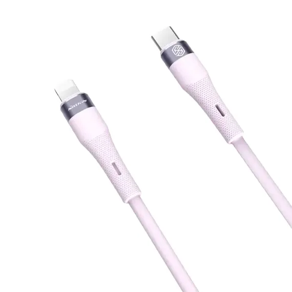 ЗАРЯДНЫЙ КАБЕЛЬ NILLKIN TYPE-C TO LIGHTNING CABLE, FLOWSPEED, USB TYPE-C/LIGHTNING, 1,2М, ФИОЛЕТОВЫЙ