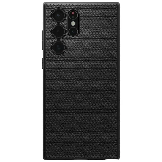 ЧЕХОЛ SPIGEN SAMSUNG S22+, LIQUID AIR, МАТОВЫЙ ЧЕРНЫЙ