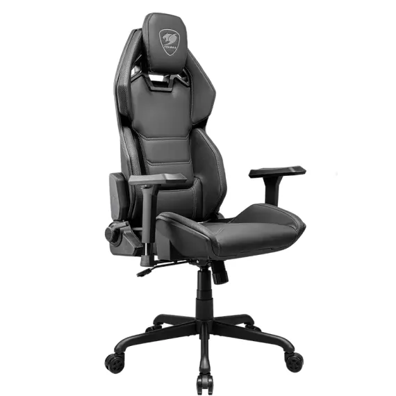 ИГРОВОЕ КРЕСЛО COUGAR HOTROD, ИСКУССТВЕННАЯ КОЖА, ЧЁРНЫЙ