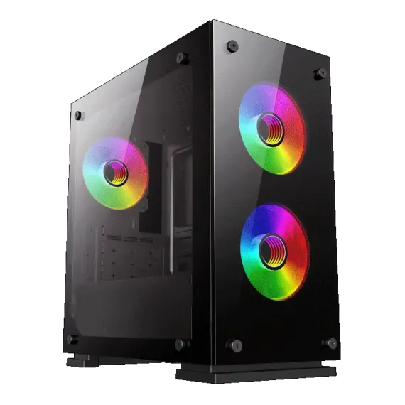 КОМПЬЮТЕРНЫЙ КОРПУС GAMEMAX M65, MICRO-ATX, БЕЗ БЛОКА ПИТАНИЯ, ЧЁРНЫЙ