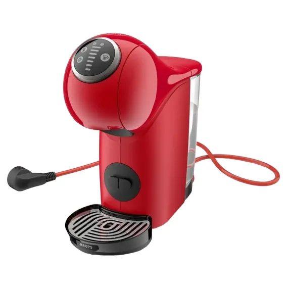 КАПСУЛЬНАЯ КОФЕВАРКА KRUPS GENIO S PLUS KP340510, 1500ВТ, КРАСНЫЙ