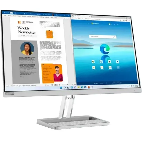 27" МОНИТОР LENOVO L27I-40, IPS 1920X1080 FHD, CLOUD GREY