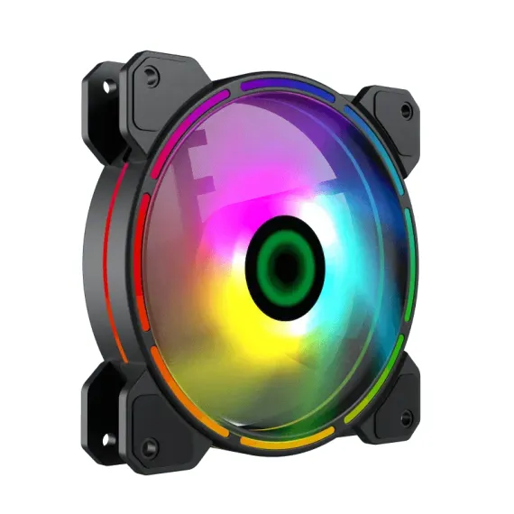 ВЕНТИЛЯТОР ДЛЯ ПК GAMEMAX FN-12RAINBOW-D, 120 ММ