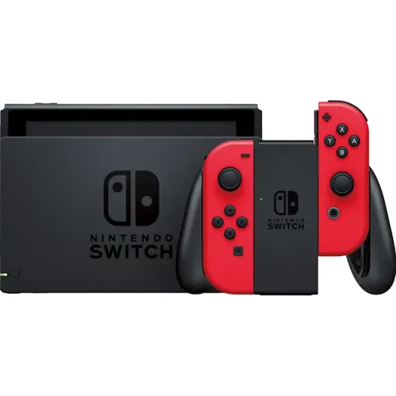 ПОРТАТИВНАЯ ИГРОВАЯ КОНСОЛЬ NINTENDO SWITCH, ЧЕРНЫЙ | КРАСНЫЙ, MARIO CHOOSE ONE BUNDLE