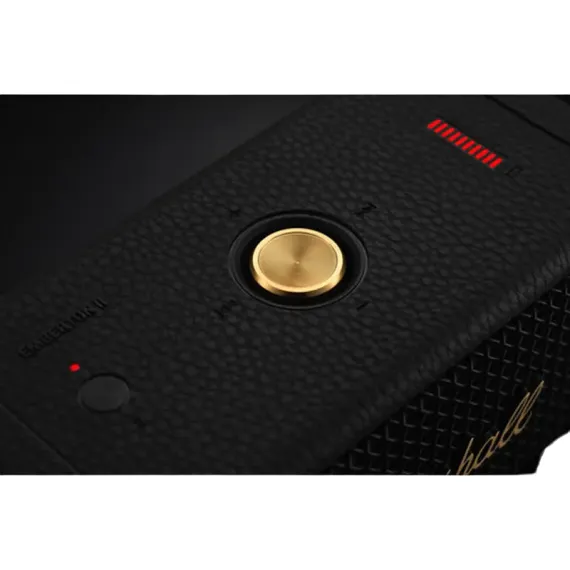 BLUETOOTH-ДИНАМИК MARSHALL EMBERTON II, ЧЕРНЫЙ | ЗОЛОТИСТЫЙ