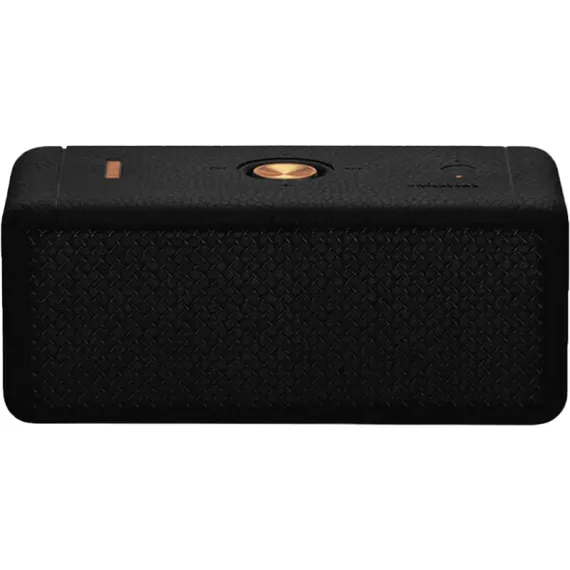 BLUETOOTH-ДИНАМИК MARSHALL EMBERTON II, ЧЕРНЫЙ | ЗОЛОТИСТЫЙ