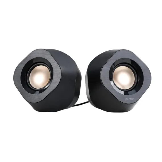 КОМПЬЮТЕРНЫЕ КОЛОНКИ 2.0 СТЕРЕО F&D V720, ЧЁРНЫЙ