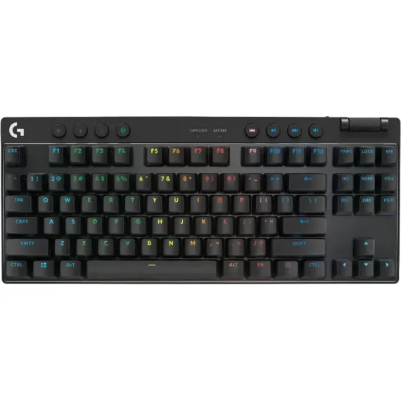 КЛАВИАТУРА LOGITECH G PRO X TKL, ПРОВОДНОЕ / БЕСПРОВОДНОЕ, ЧЁРНЫЙ