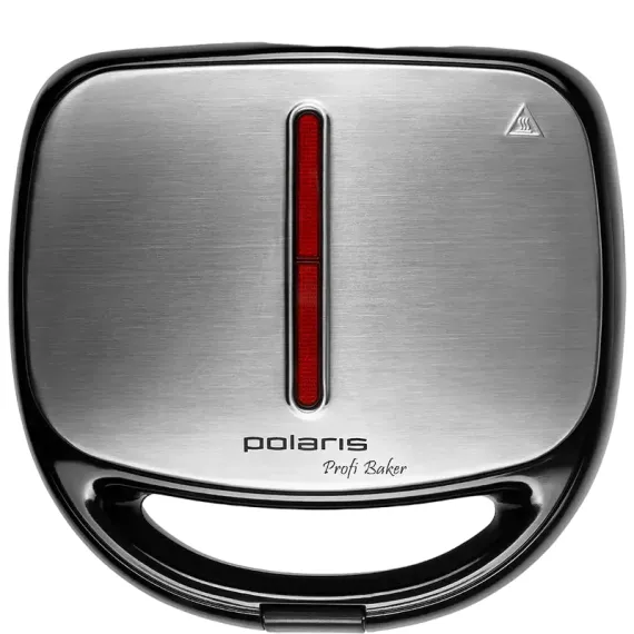 СЭНДВИЧНИЦА-МУЛЬТИПЕКАРЬ POLARIS PST 0105, СЕРЕБРИСТЫЙ | ЧЕРНЫЙ