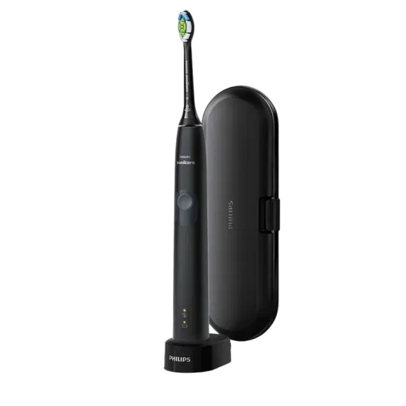 ЭЛЕКТРИЧЕСКАЯ ЗВУКОВАЯ ЗУБНАЯ ЩЕТКА PHILIPS SONICARE PROTECTIVECLEAN 4300 HX6800/87, ЧЁРНЫЙ
