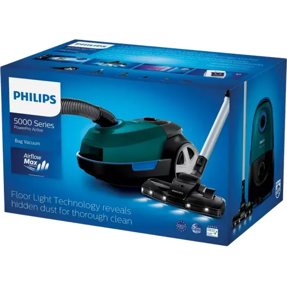 ПЫЛЕСОС PHILIPS FC8580/09, БИРЮЗОВЫЙ