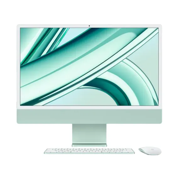 МОНОБЛОК APPLE IMAC A2873, 24", M3 WITH 8-CORE CPU AND 10-CORE GPU, 8ГБ/256ГБ, MACOS SONOMA, ЗЕЛЕНЫЙ