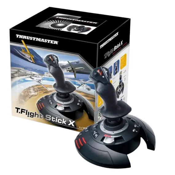 ИГРОВОЙ ДЖОЙСТИК THRUSTMASTER T.FLIGHT STICK X, ЧЁРНЫЙ