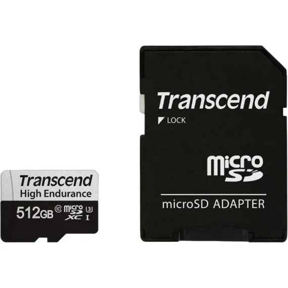 КАРТА ПАМЯТИ TRANSCEND MICROSDXC 350V, 512ГБ (TS512GUSD350V)