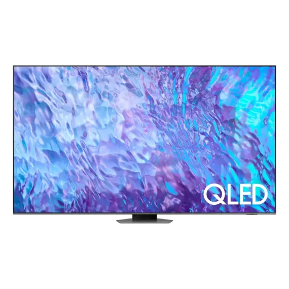 98" QLED SMART ТЕЛЕВИЗОР SAMSUNG QE98Q80CAUXUA, 3840X2160 4K UHD, TIZEN, ЧЁРНЫЙ