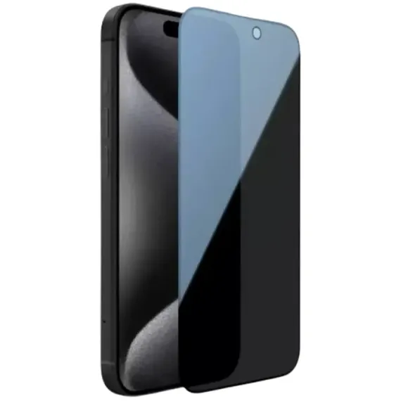 ЗАЩИТНОЕ СТЕКЛО NILLKIN IPHONE 15 GUARDIAN FULL COVERAGE PRIVACY, ЧЁРНЫЙ
