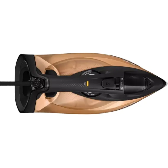 УТЮГ PHILIPS DST7040/80, 2800ВТ, ЧЕРНЫЙ | ЗОЛОТИСТЫЙ