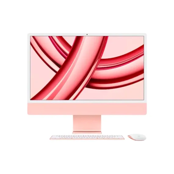 МОНОБЛОК APPLE IMAC A2873, 24", M3 WITH 8-CORE CPU AND 10-CORE GPU, 8ГБ/512ГБ, MACOS SONOMA, РОЗОВЫЙ