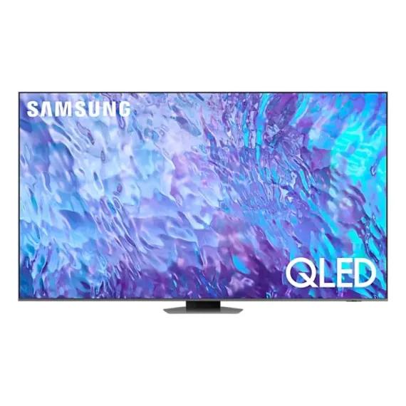 75" QLED SMART ТЕЛЕВИЗОР SAMSUNG QE75Q80CAUXUA, 3840X2160 4K UHD, TIZEN, ЧЁРНЫЙ