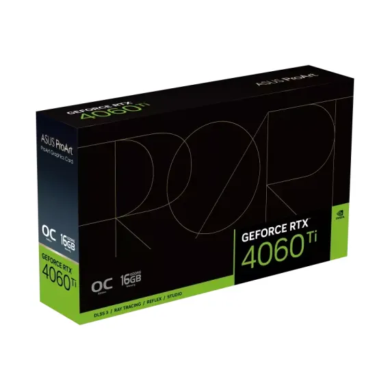 ВИДЕОКАРТА ASUS PROART-RTX4060TI-O16G, 16GB GDDR6 128БИТ (PROART-RTX4060TI-O16G)