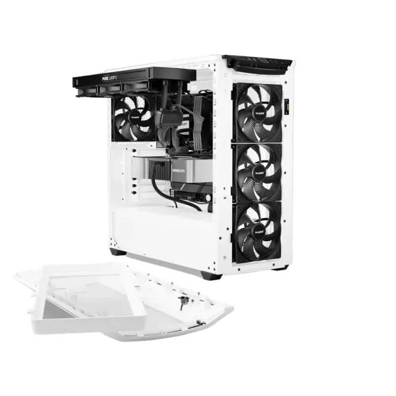 КОМПЬЮТЕРНЫЙ КОРПУС BE QUIET! SHADOW BASE 800 DX, FULL-TOWER, БЕЗ БЛОКА ПИТАНИЯ, БЕЛЫЙ