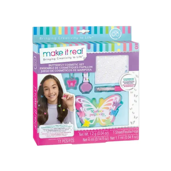НАБОР КОСМЕТИКИ MAKE IT REAL "БАБОЧКА" 2326M