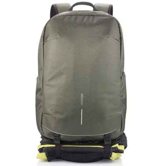 РЮКЗАК ДЛЯ НОУТБУКА BOBBY EXPLORE, 17", ПЕРЕРАБОТАННЫЙ ПЛАСТИК, ЗЕЛЁНЫЙ