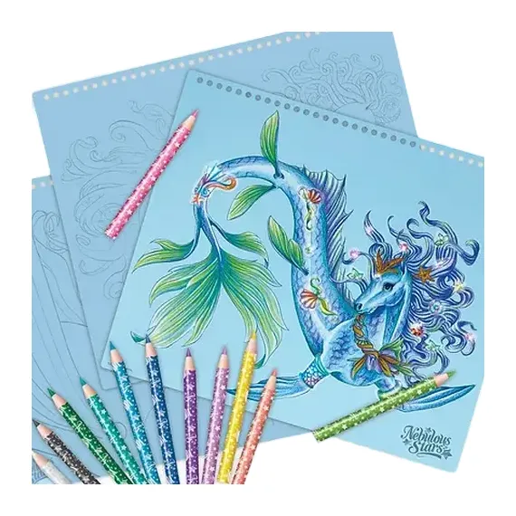 СКЕТЧБУК NEBULOUS STARS FANTASY HORSES - WATER