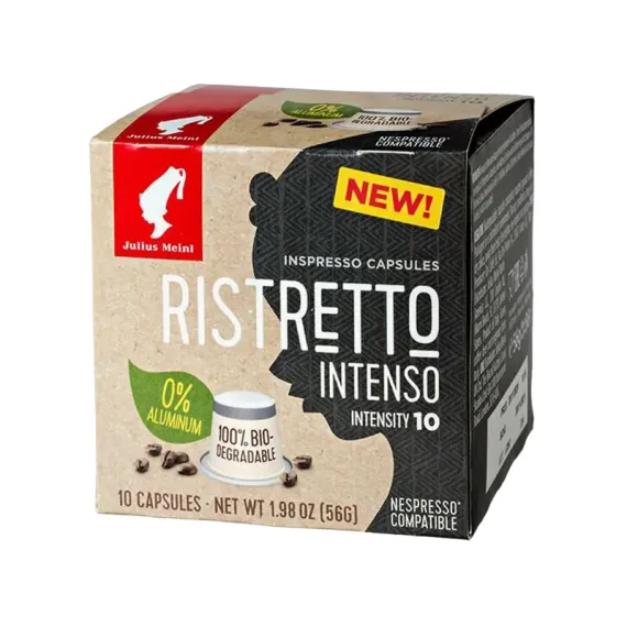 КОФЕ JULIUS MEINL COMP RISTRETTO INTENSO, 10 ШТ.