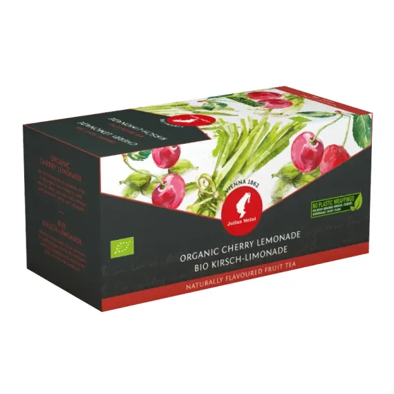 ПАКЕТИРОВАННЫЙ ЧАЙ JULIUS MEINL ORGANIC CHERRY LEMONADE