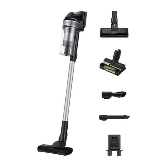 ВЕРТИКАЛЬНЫЙ ПЫЛЕСОС SAMSUNG JET 65 PET, ЧЁРНЫЙ | СЕРЕБРИСТЫЙ