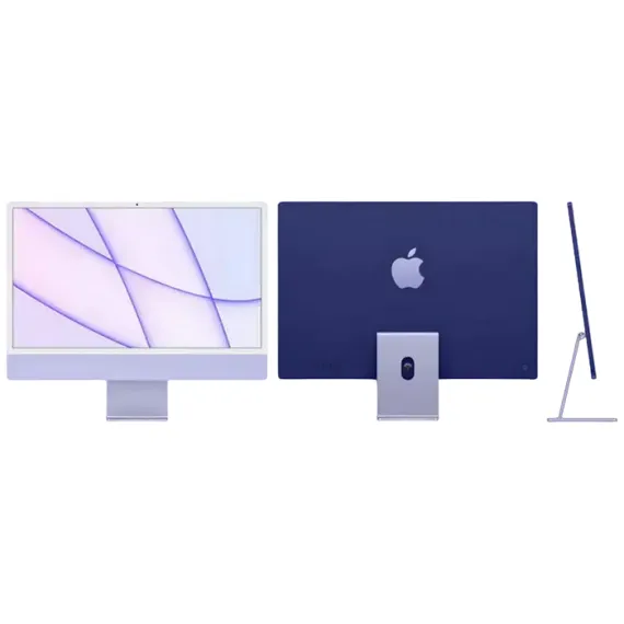 МОНОБЛОК APPLE IMAC A2873, 24", M3 WITH 8-CORE CPU AND 10-CORE GPU, 16ГБ/1024ГБ, MACOS SONOMA, ФИОЛЕТОВЫЙ